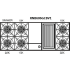 BlueStar RGTNB Series RGTNB606GCBV2 - Burner Configuration