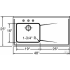 Elkay Lustertone Collection S4819L3 - Product Drawing