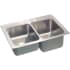 Elkay Lustertone Collection STLR3322R2 - Large Bowl On Right