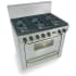 FiveStar TPN3117BSW - Stainless Steel with Brass Trim