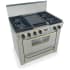 FiveStar TPN3317BSW - Stainless Steel with Brass Trim