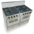 FiveStar TTN5317BSW - Stainless Steel with Brass Trim