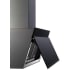 Futuro Futuro Gullwing Series WL36GULLWINGBLK - Angled View with Panel Open