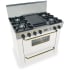 FiveStar WPN3107SW - White with Brass Trim