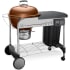 Weber Performer 15502001 - Performer® Deluxe 22 Inch Freestanding Charcoal Grill Angled View
