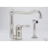 Rohl Country Kitchen Collection A360811LMWSSTN2 - Polished Nickel