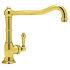 Rohl Country Kitchen Collection A365011LPIB2 - Inca Brass (shown with metal handle)
