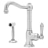 Rohl Country Kitchen Collection A365065LPWSAPC2 - Polished Chrome (shown with metal handle)