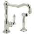 Rohl Country Kitchen Collection A3650LPWSPN2 - Polished Nickel (shown with metal handle)