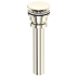 Rohl K-28 Series K28PN - Universal Open Drain Assembly - Less Overflow in Polished Nickel