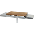 Kenyon A70053BB - Grill Shelf with Teak Cutting Board