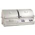 Fire Magic Aurora A830I A830I8EANCB - 46 Inch Built In Gas and Charcoal Combo Grill