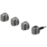 Wolf 9015763 - Stainless Steel Knobs