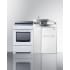 Summit ACK54ELSTW - 54 Inch All-In-One Kitchenette with 2-Door Refrigerator-Freezer