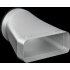 Gaggenau AD854041 - Flat Duct Adapter Round, DN 150 Flat / Round, Metal