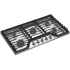 Whirlpool WCGK5036PS - 36 Inch Gas Cooktop EZ-2-Lift™ Hinged Cast-Iron Grates
