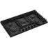 Whirlpool WCGK5036PB - 36 Inch Gas Cooktop EZ-2-Lift™ Hinged Cast-Iron Grates