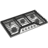 Whirlpool WCGK7036PS - 36 Inch Gas Cooktop EZ-2-Lift™ Hinged Cast-Iron Grates