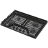Whirlpool WCGK5030PV - 30 Inch Gas Cooktop EZ-2-Lift™ Hinged Cast-Iron Grates