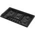 Whirlpool WCGK5036PB - 36 Inch Gas Cooktop 5 Sealed Burners