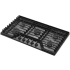 Whirlpool WCGK5036PV - 36 Inch Gas Cooktop EZ-2-Lift™ Hinged Cast-Iron Grates