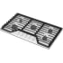 Whirlpool WCGK5036PW - 36 Inch Gas Cooktop EZ-2-Lift™ Hinged Cast-Iron Grates