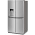 Whirlpool WRQC7836RZ - 36 Inch Freestanding 4-Door French Door Refrigerator Angle
