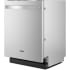 Whirlpool WDT550SAPZ - 24 Inch Fully Integrated Dishwasher Side