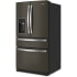 Whirlpool WRMF7736PV - 36 Inch Freestanding 4-Door French Door Refrigerator Angle