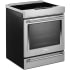 KitchenAid KSIS730PSS - 30 Inch Slide-In Induction Range Angle