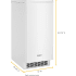 Whirlpool WUI75X15HW - 15 Inch Undercounter Ice Maker