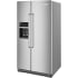KitchenAid KRSF705HPS - 36 Inch Side-by-Side Refrigerator 3/4 View