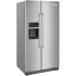 KitchenAid KRSF705HPS - 36 Inch Side-by-Side Refrigerator 3/4 View
