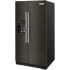 KitchenAid KRSF705HBS - 36 Inch Side-by-Side Refrigerator 3/4 View