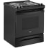 Whirlpool WEC310S0LB - 30 Inch Slide-In Electric Range Angle View