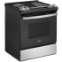 Whirlpool WEC310S0LS - 30 Inch Slide-In Electric Range Angle View