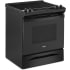 Whirlpool WEE515S0LB - 30 Inch Slide-In Electric Range Angle View
