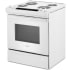 Whirlpool WEC310S0LW - 30 Inch Slide-In Electric Range Angle View