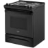 Whirlpool WEC310S0LB - 30 Inch Slide-In Electric Range Angle View