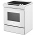 Whirlpool WEE515SALW - 30 Inch Slide-In Electric Range Angle View