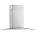Whirlpool WVW51UC6LS - 36 Inch Wall Mount Chimney Hood Side