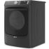Maytag MED6630MBK - 27 Inch Electric Dryer 3/4 View