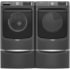 Maytag MAWADREBK66301 - Washer with Paired Dryer in Black on Pedestals