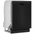 Whirlpool WDF341PAPB - 24 Inch Full Console Dishwasher Side