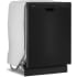 Whirlpool WDF332PAMB - 24 Inch Full Console Dishwasher Side
