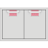 Hestan Aspire AEAD30PK - 30 Inch Aspire Double Access Doors - AEAD Series