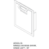 Hestan Aspire AEADL18YW - 18 Inch Aspire Single Access Door - AEAD Series