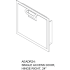 Hestan Aspire AEADR24PK - 24 Inch Aspire Single Access Door - AEAD Series