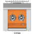 Hestan AEB2CPOR - Color Control Panel for Double Side Burner in Orange