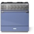 AGA Elise Series SoHo Collection AEL361DFCBB - 36 Inch Freestanding Dual Fuel Range with 5 Sealed Burners in Front View